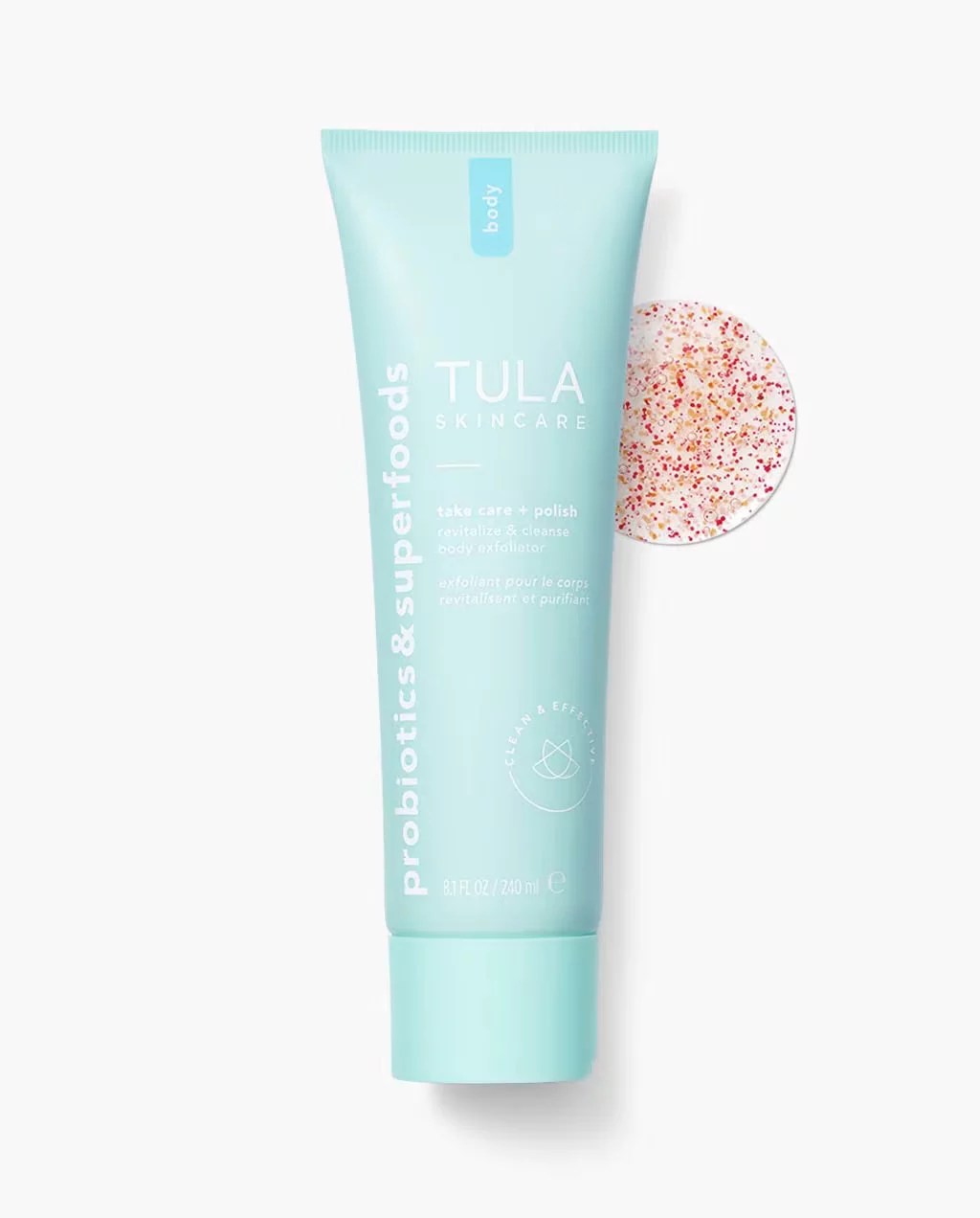 tula revitalize and cleanse body exfoliator