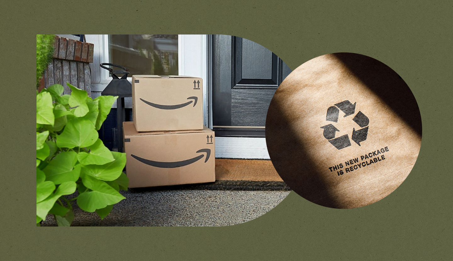 recycle packages at doorstep