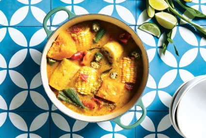 This Dietitian’s Cozy Coconut Milk and Vegetable Stew Recipe Is a Goldmine of Gut Health Benefits