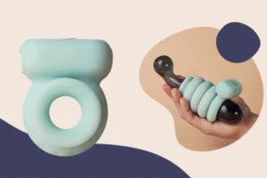 This Two-in-One Vibrating Pleasure Aid Makes Sex Less Painful and More Fun