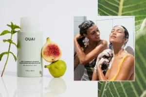OUAI's Dandruff Shampoo Is So Chic, I Actually *Want* To Show It Off in My Shower—Plus, It Keeps My Scalp Flake-Free