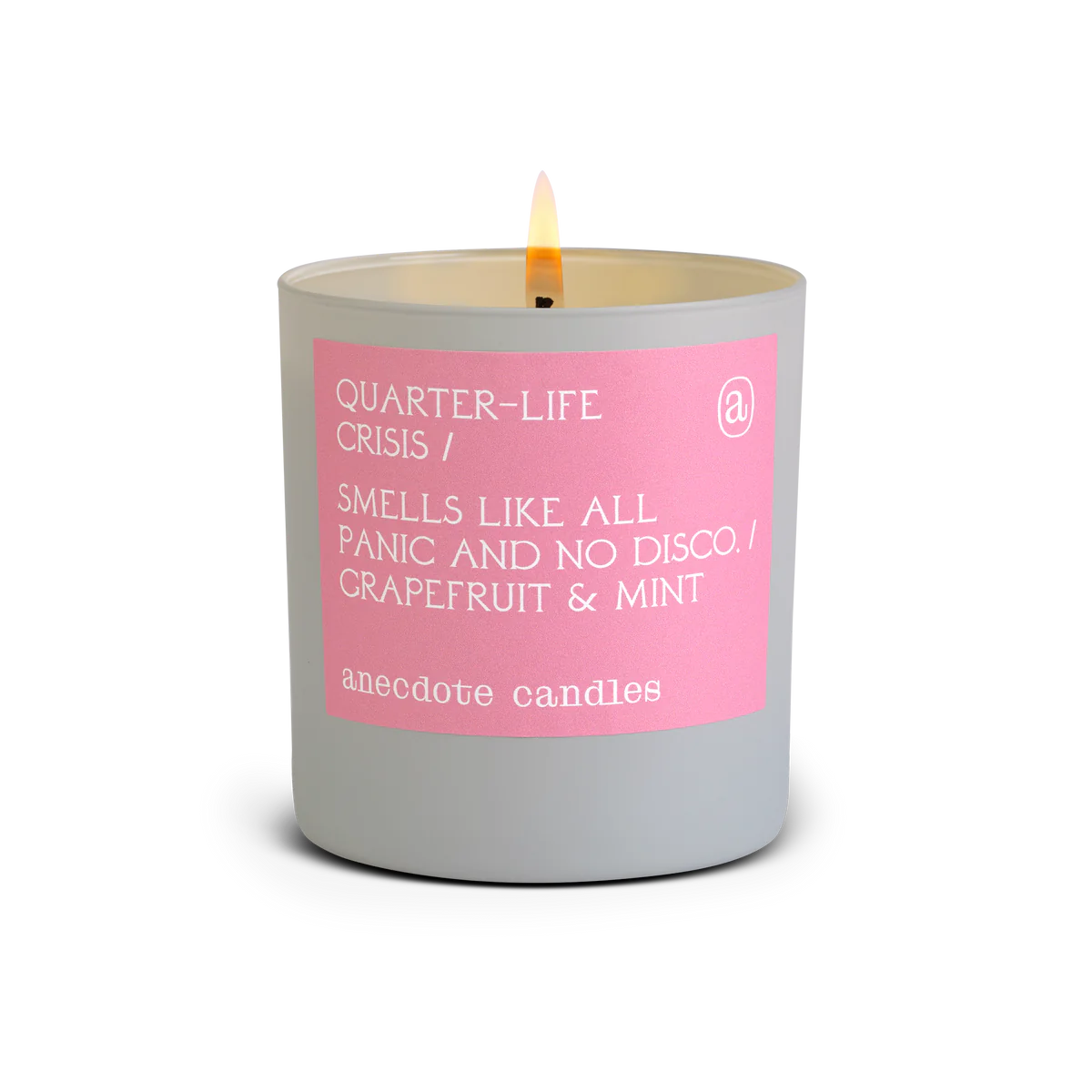 anecdote quarter life crisis long-lasting candle