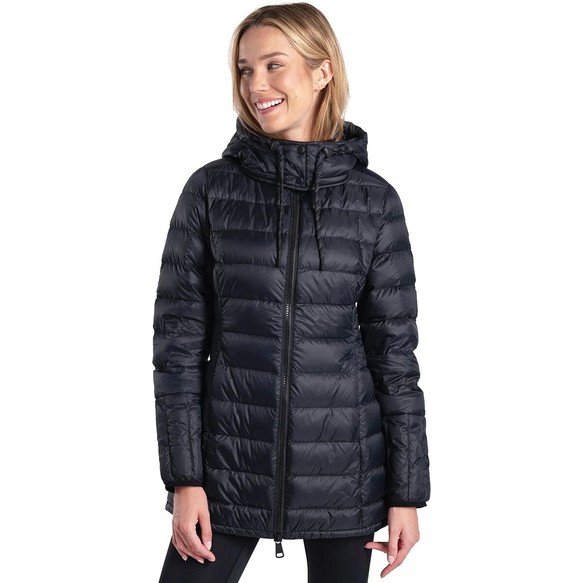 backcountry packable puffer in black