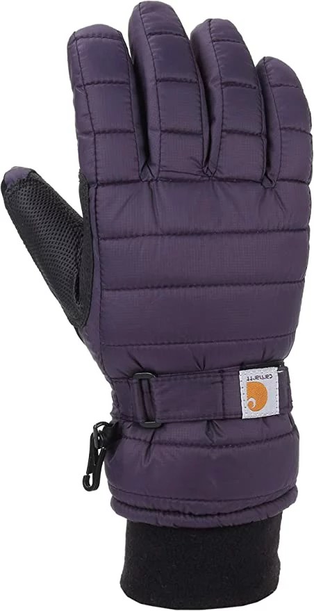 photo of a purple carhartt gloves