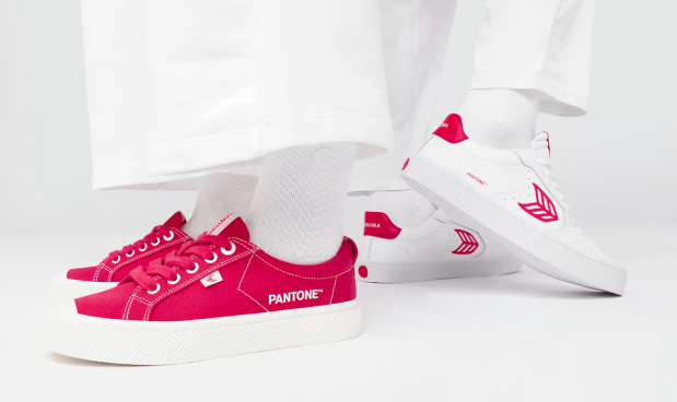 This Viral, Celeb-Loved Sneaker Brand Just Released a Line of Shoes in the Pantone Color...
