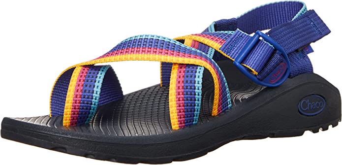 chaco sandal in multicolored pattern