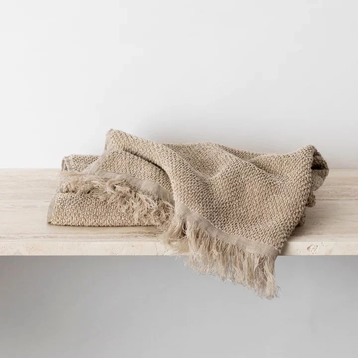 Linen bath towel from Cultiver