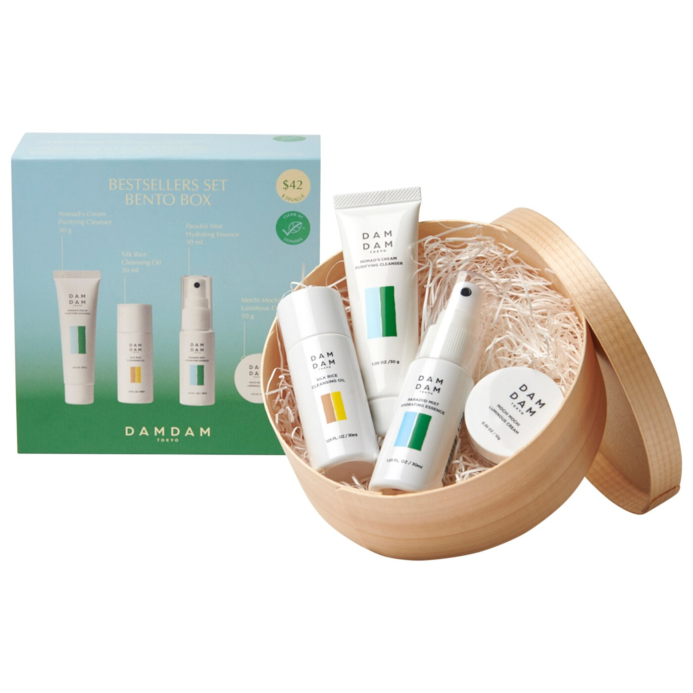 damdam cosmetics basket, a great work from home gift