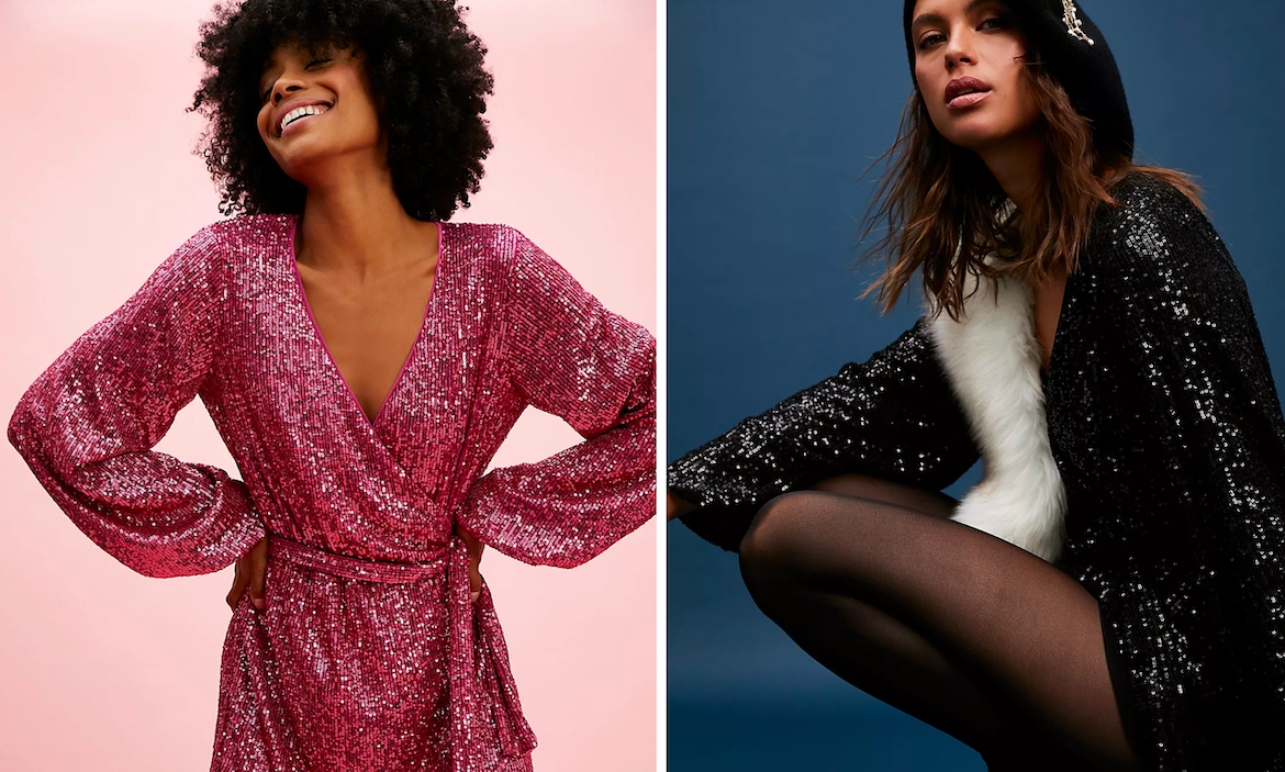 This Comfortable Sequin Romper Is My Most Complimented Outfit—And It’s Back in Stock Just in Time For the Holidays