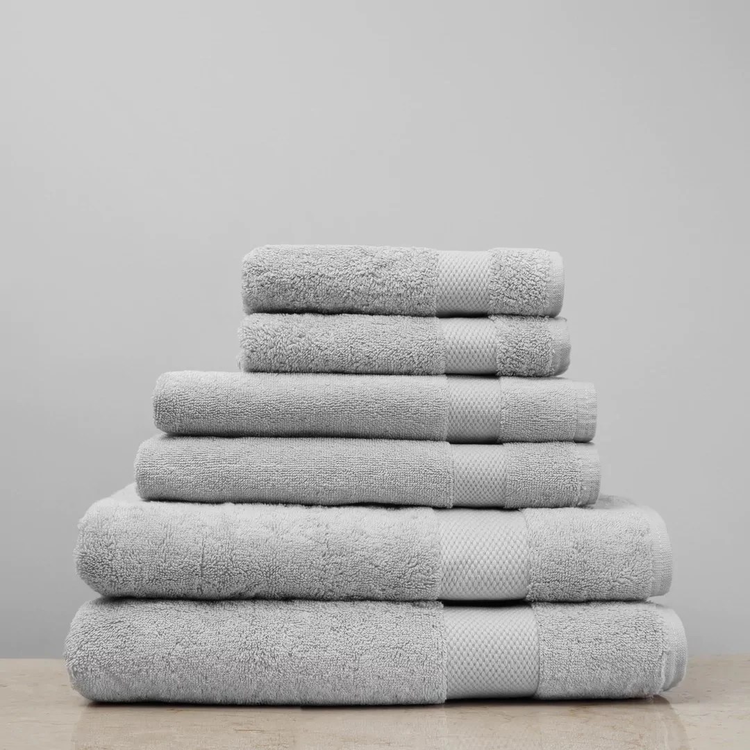 Six-piece bath towel set from Homebird, one of the best bath towels