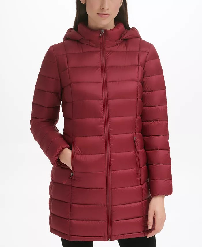 charter club packable puffer coat from macy's