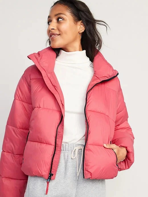 old navy Water-Resistant Frost Free Puffer Jacket