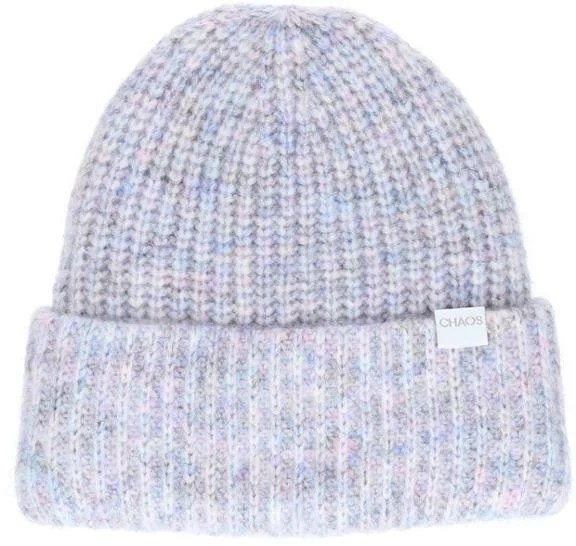 chaos lilac beanie from the rei holiday warm up sale on a white background