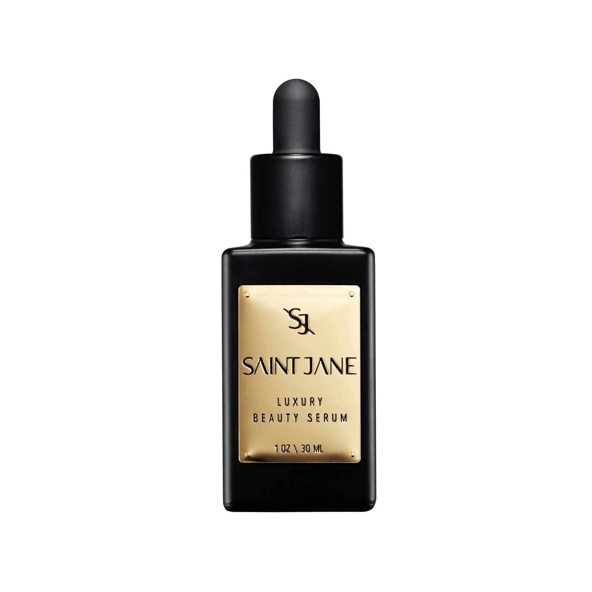saint jane luxury beauty serum on a white background