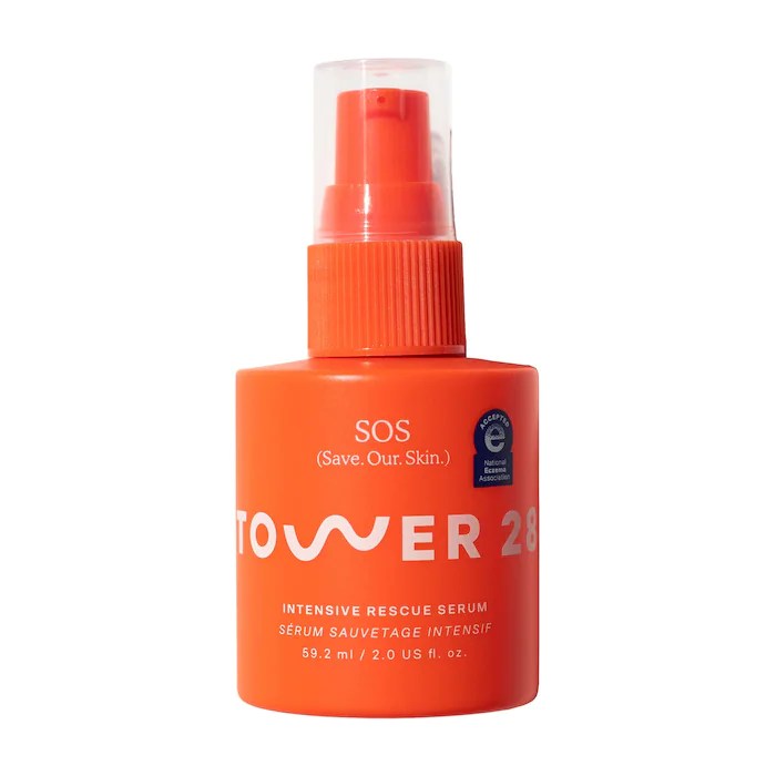 tower28 sos serum on a white background