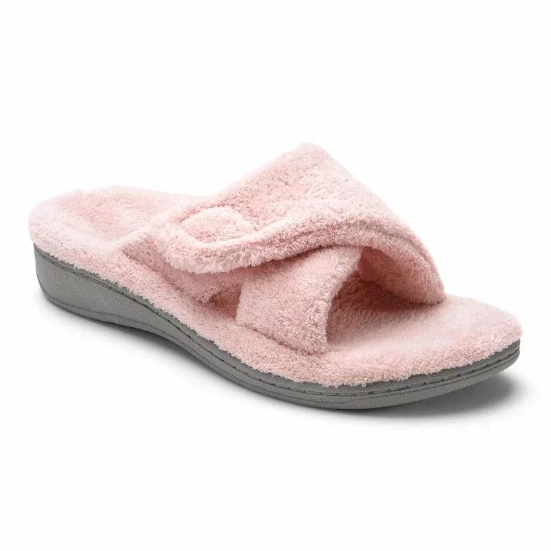 photo of pink vionic slipper