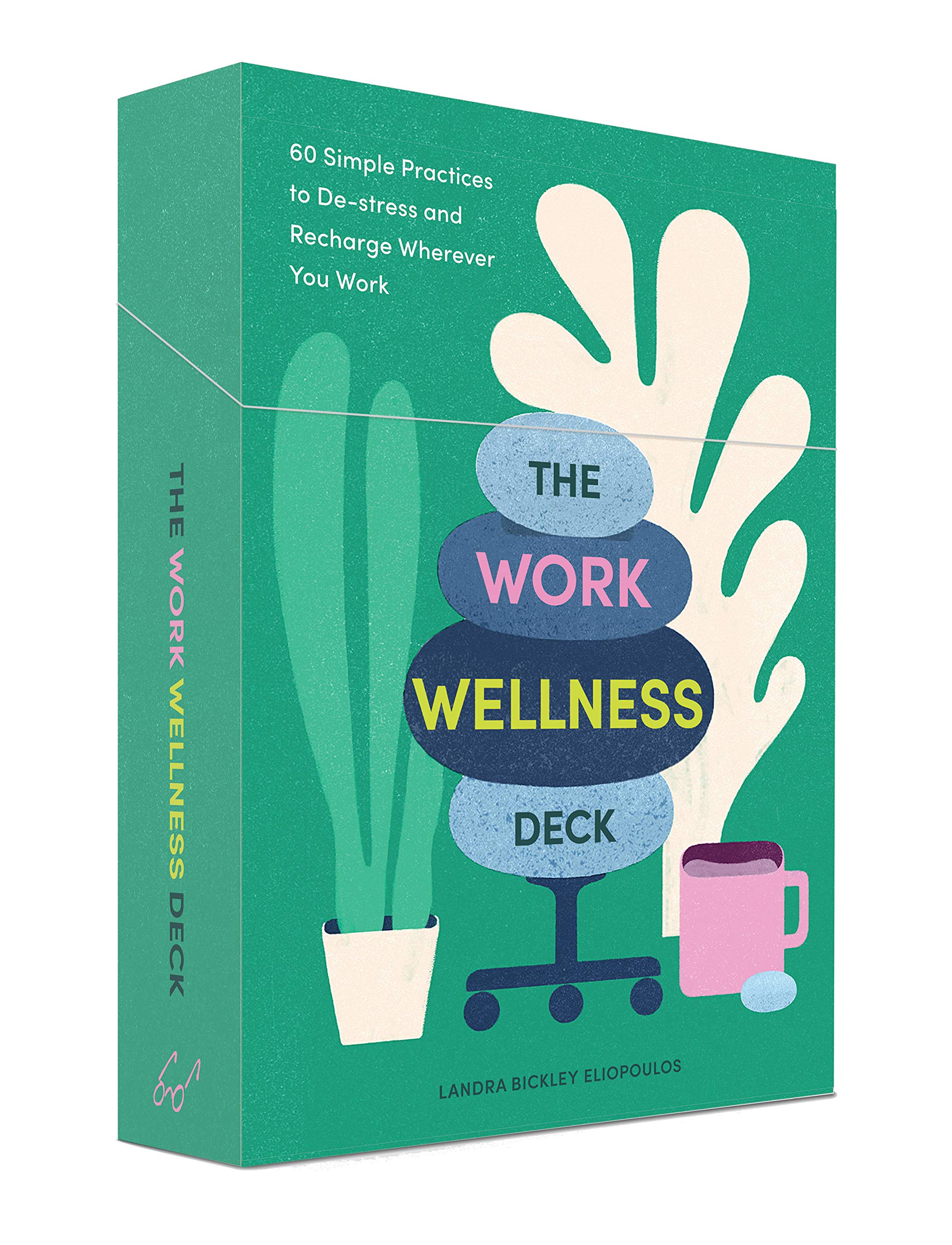 the work wellness deck on a white background, best work from home gifts