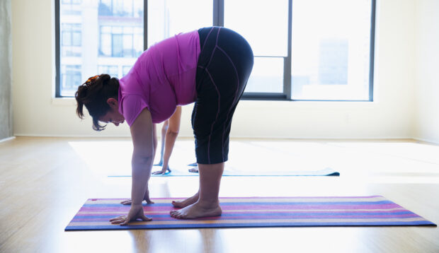‘I’m a Fat Yoga Teacher, and This Is the Forward Fold Adjustment That Anyone With...