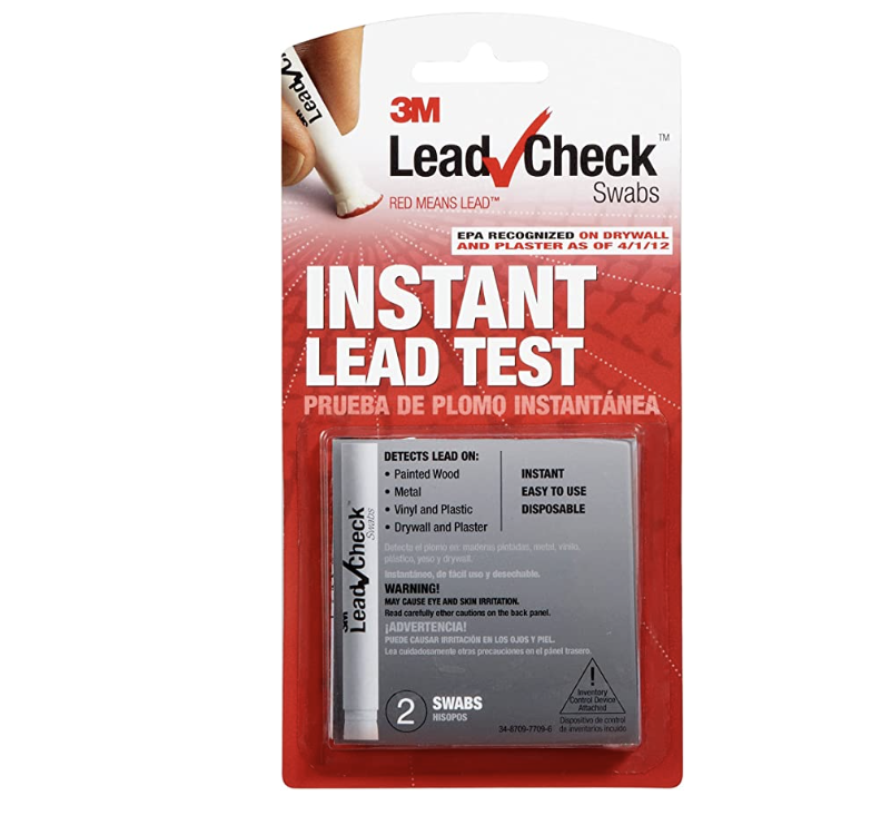 3M Leadcheck Disposable Non-Staining Lead Detection Swabs