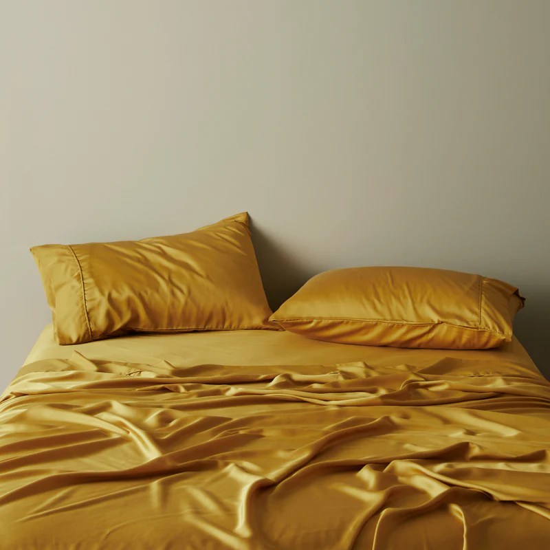 ettitude saffron bed sheets, one of the best bed sheets for sex