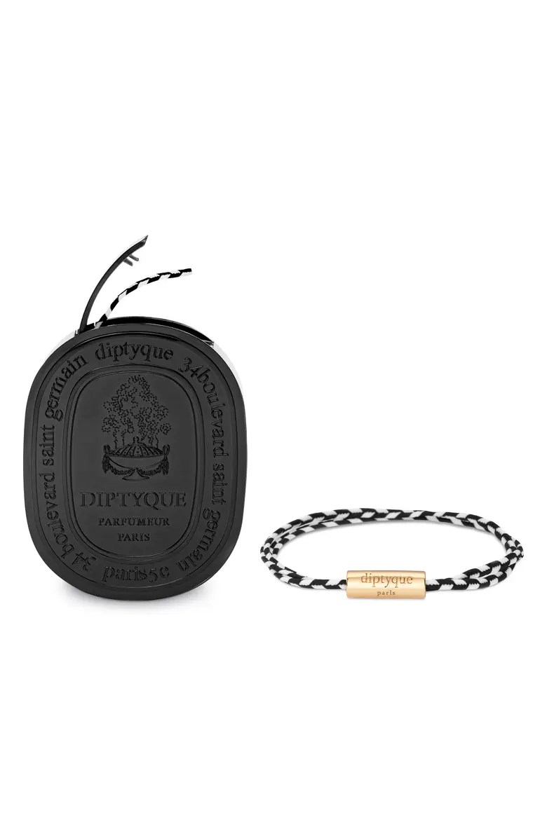 do son perfume infused bracelet from diptyque, a cute valentine's day gift, on a white background