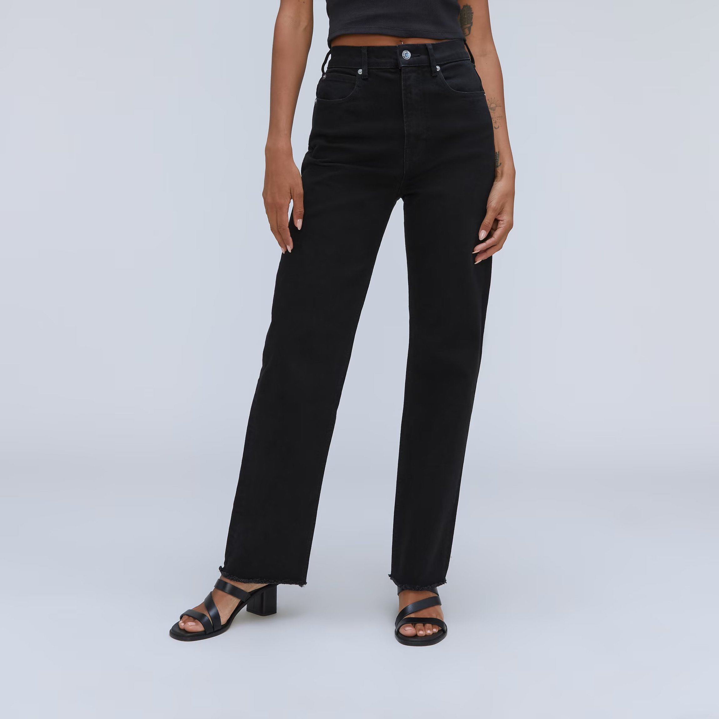 everlane the way high jeans