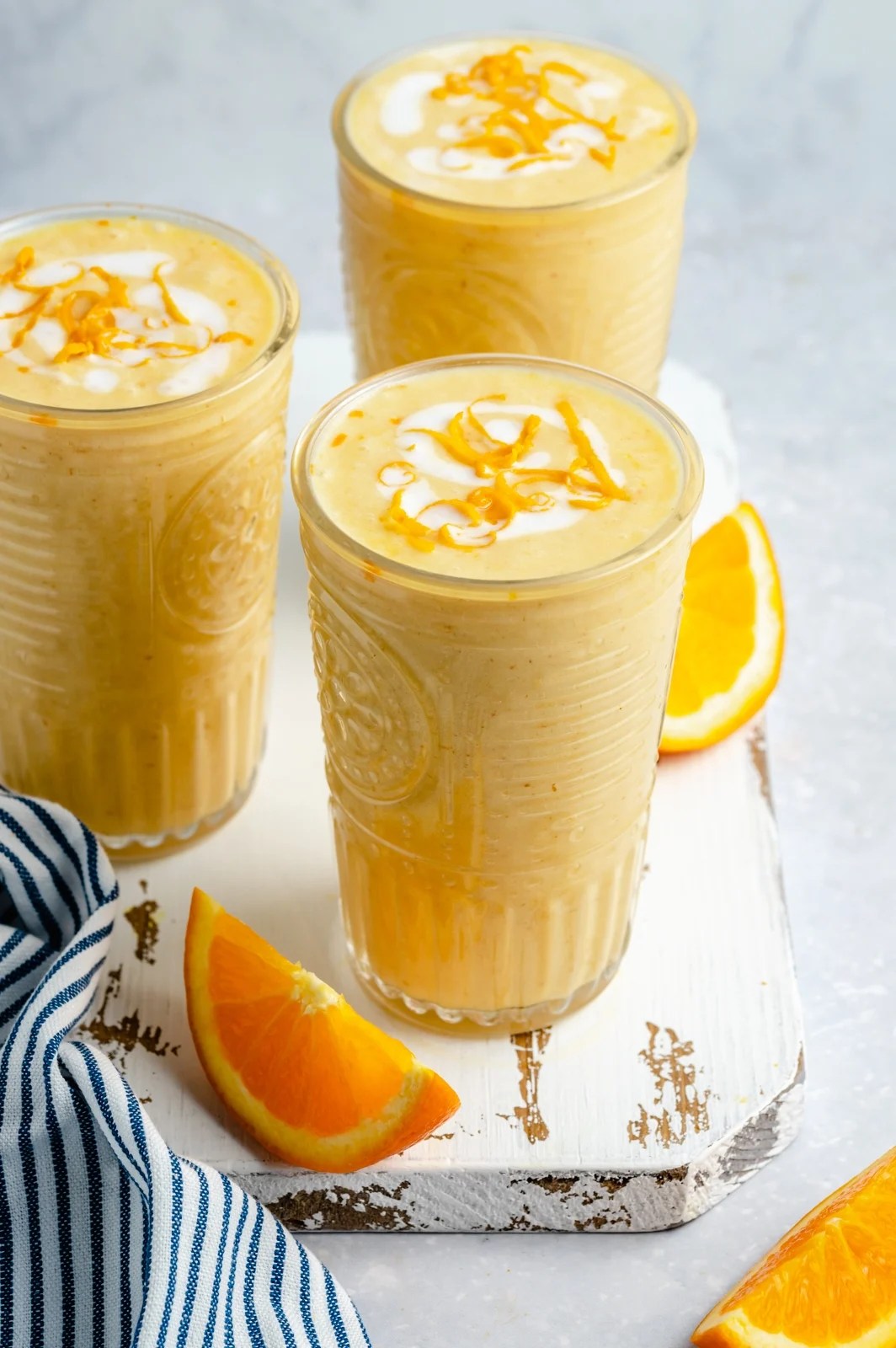 Recettes de smoothies pour les tripes Orange Creamsicle