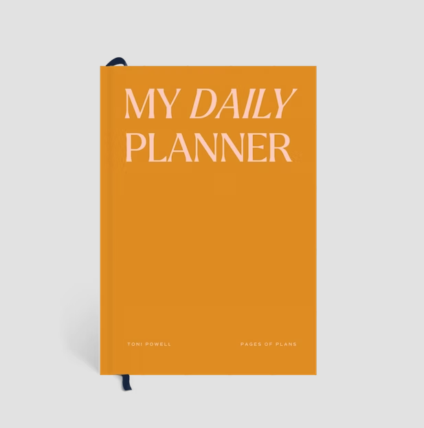papier my daily planner on a grey background