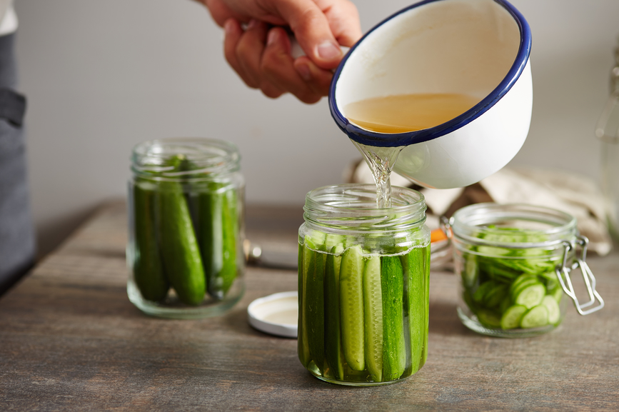 pickles good for gut health in jars