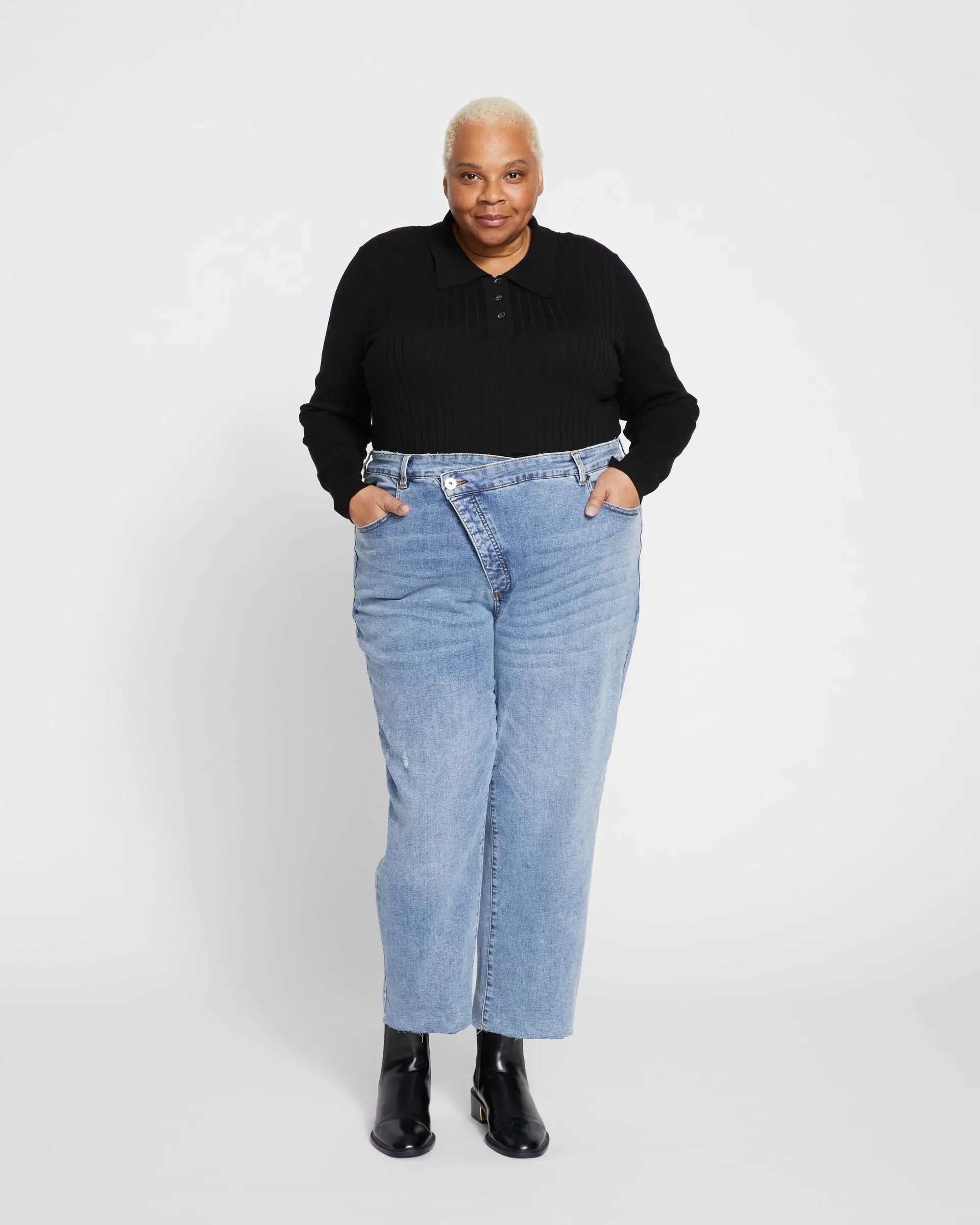 universal standard crossover jeans