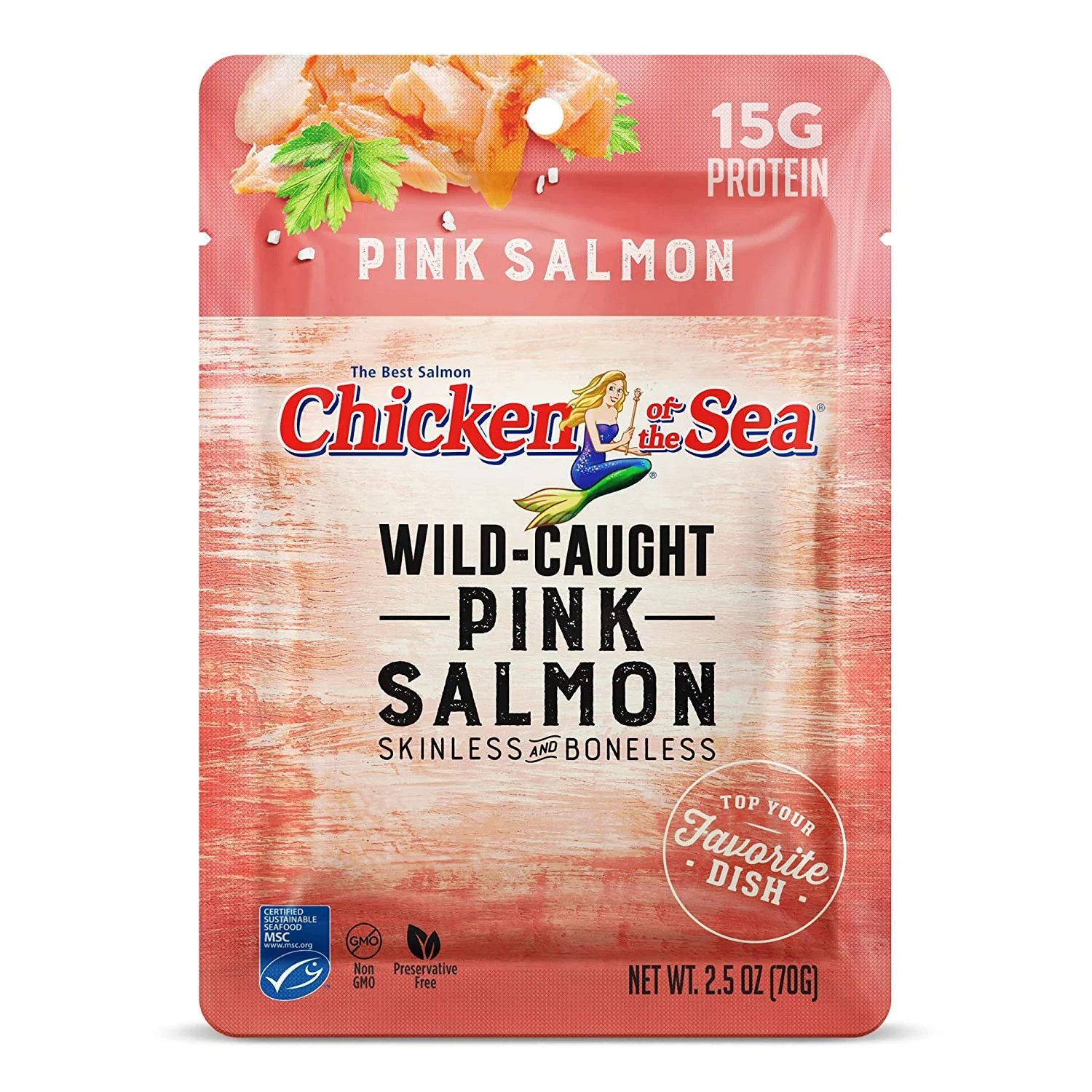 wild caught salmon