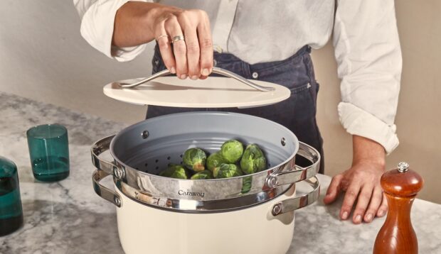Caraway’s New Steamers Are One of the Only Food ‘Gadgets’ I Keep in My Kitchen—Here’s...
