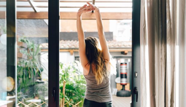 5 Standing Stretches You Can Do Using Just Your Doorframe