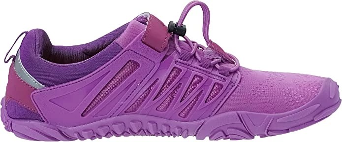 purple whitin women's barefoot minimalist rowing shoes