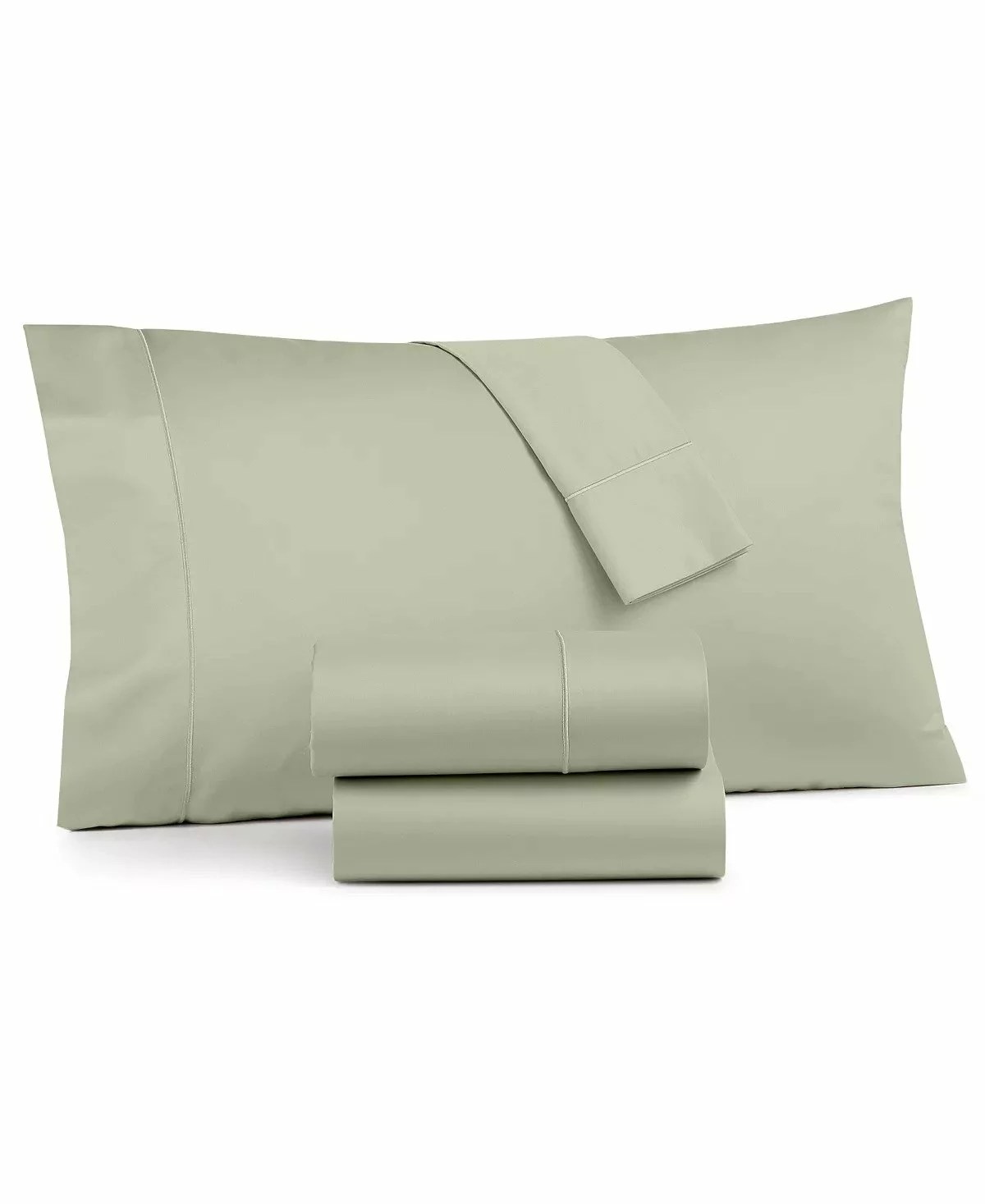 green charter club cotton sheets, one of the best bed sheets for eczema