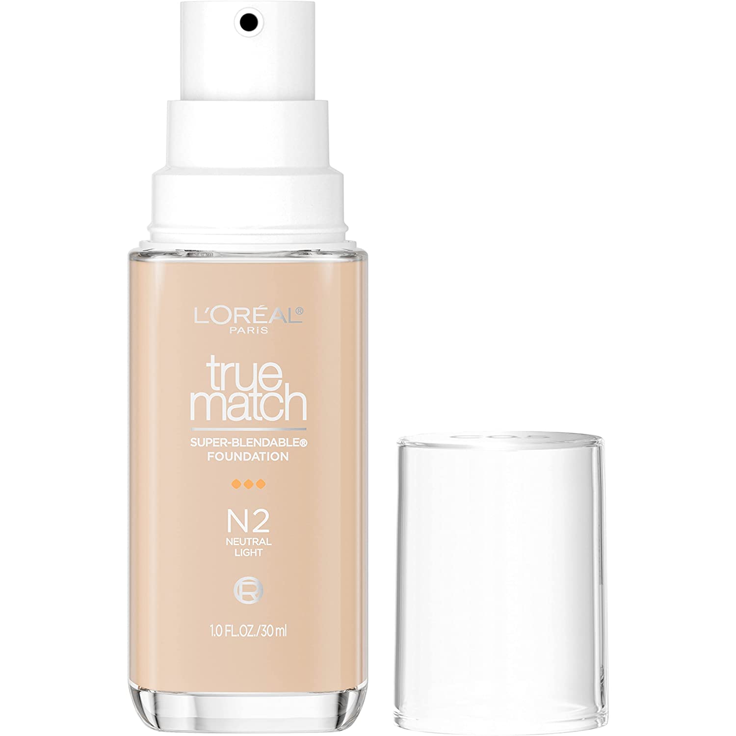 l'oreal true match foundation with pump