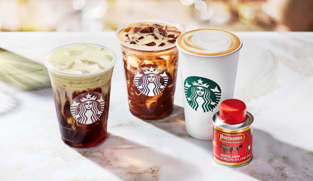 Starbucks’ New Drinks Have a Spoonful of Olive Oil, and Were Inspired by the Longest-Living...