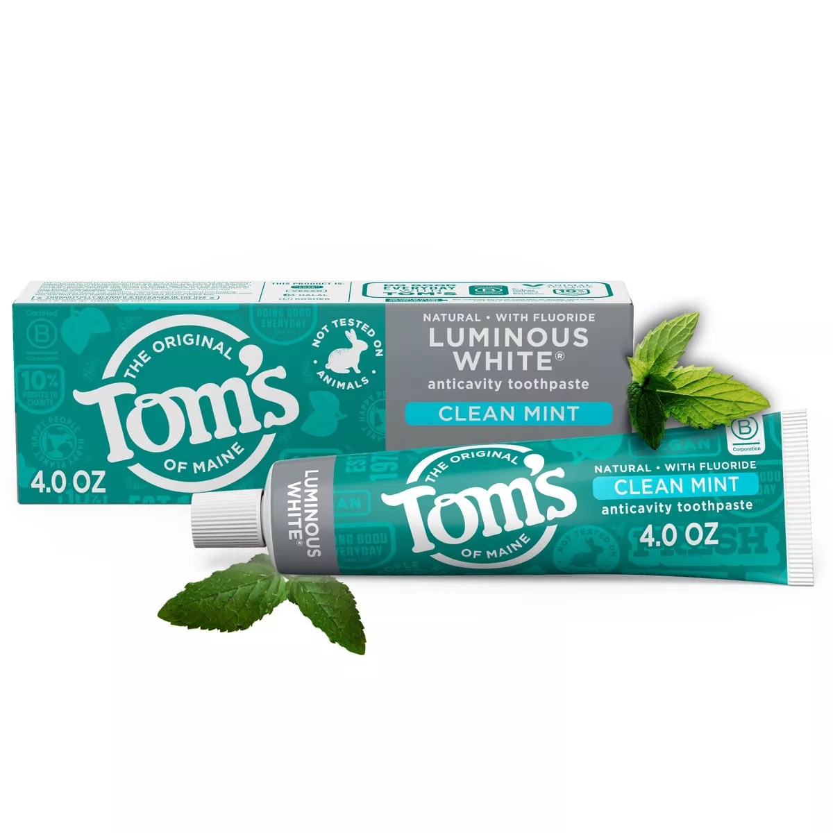 tom's luminous white, one of the best whitening toothpastes