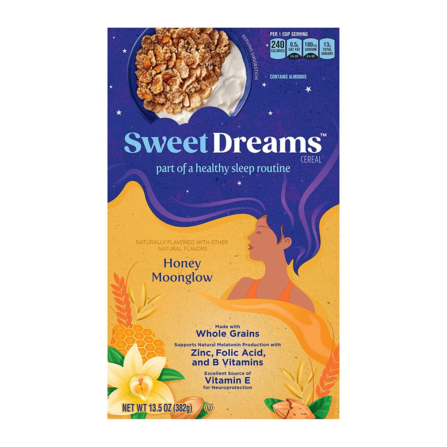 sweet dreams cereal honey moonglow