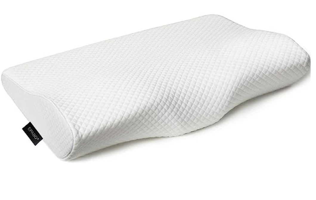Epabo contour memory foam pillow, one of the best pillows for neck pain