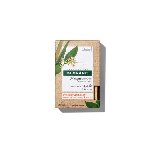 klorane exfoliating mask with galangal for flaky scalp