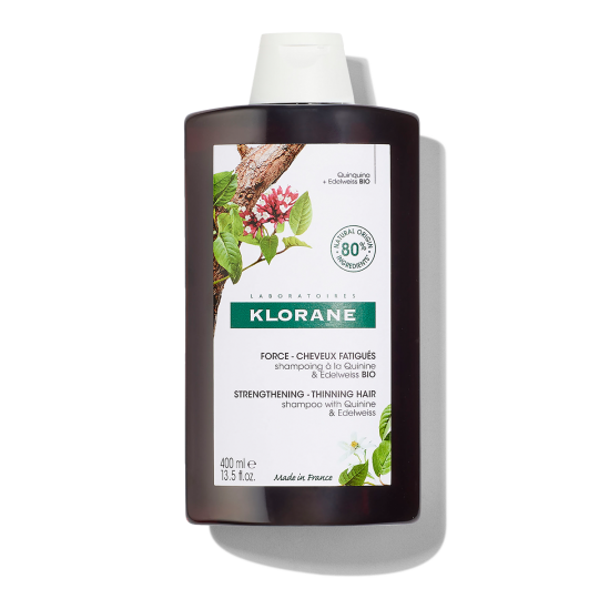klorane strengthening shampoo with quinine and edelweiss
