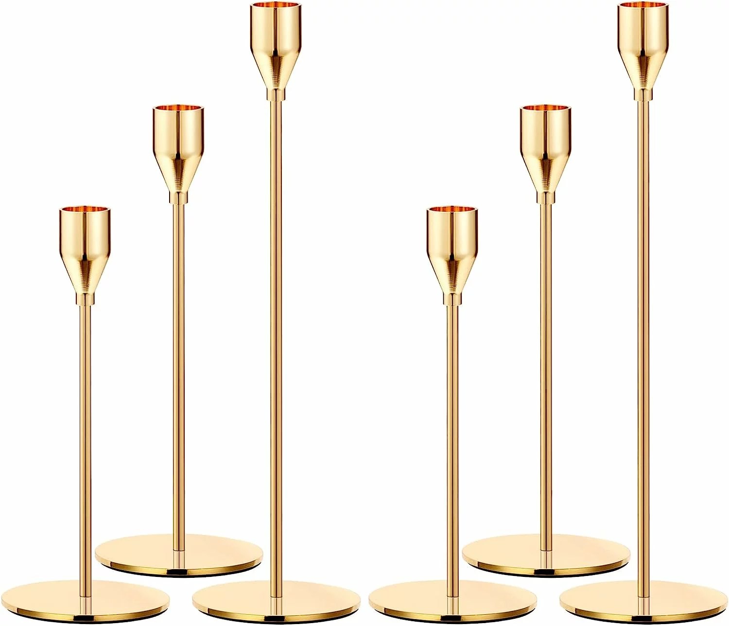 oatnauxil gold candle holders