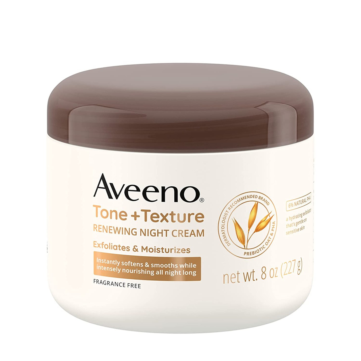 Aveeno Tone + Texture Renewing Body Night Cream