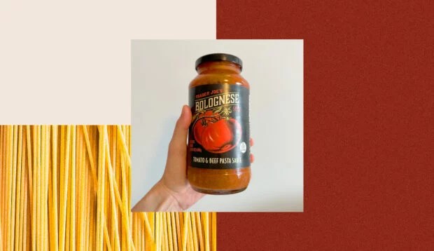 Trader Joe’s Bolognese Style Tomato & Beef Pasta Sauce