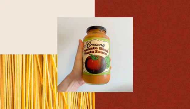 Trader Joe’s Creamy Tomato Basil Pasta Sauce
