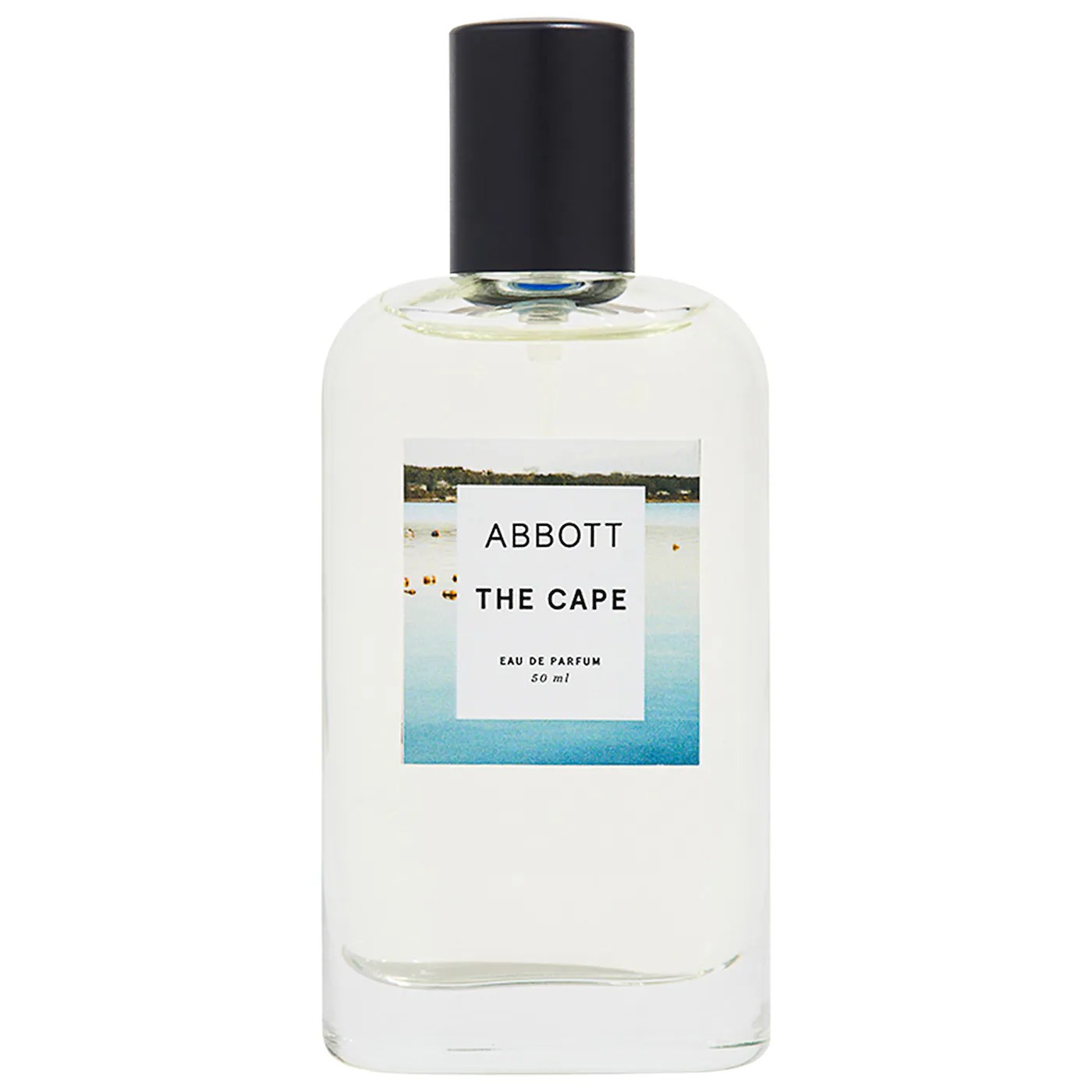 abbott the cape perfume, a vacation scent, on a white background
