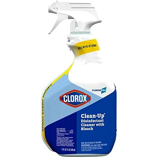 Clorox Disinfectant Cleaner With Bleach Spray (32 Fl. Oz.)