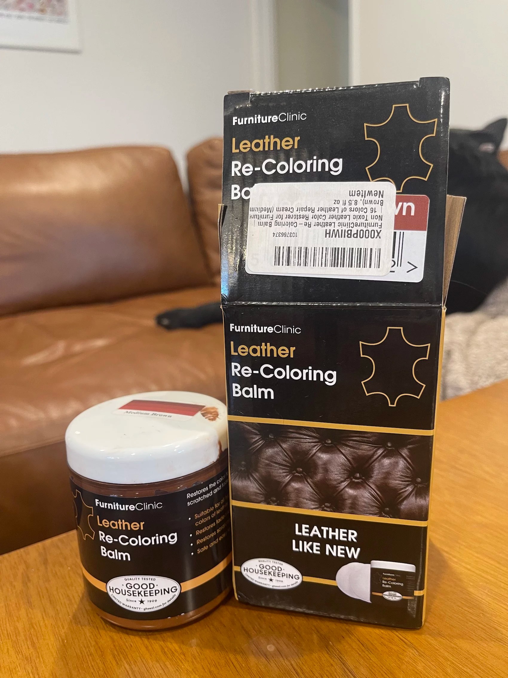 An Honest Review of Furniture Clinic Leather Recoloring Balm