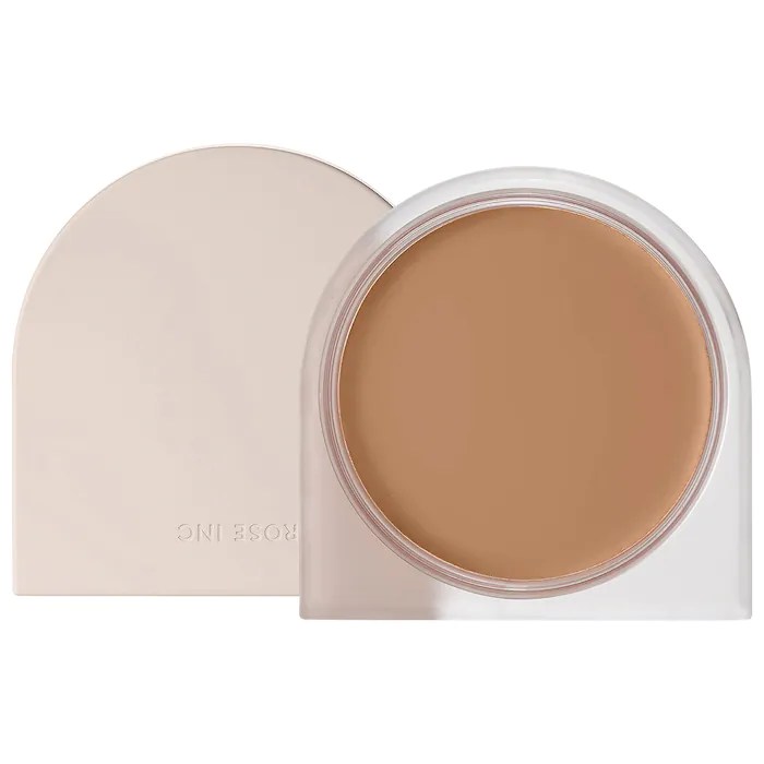 rose inc. bronzer for a natural look on a white background